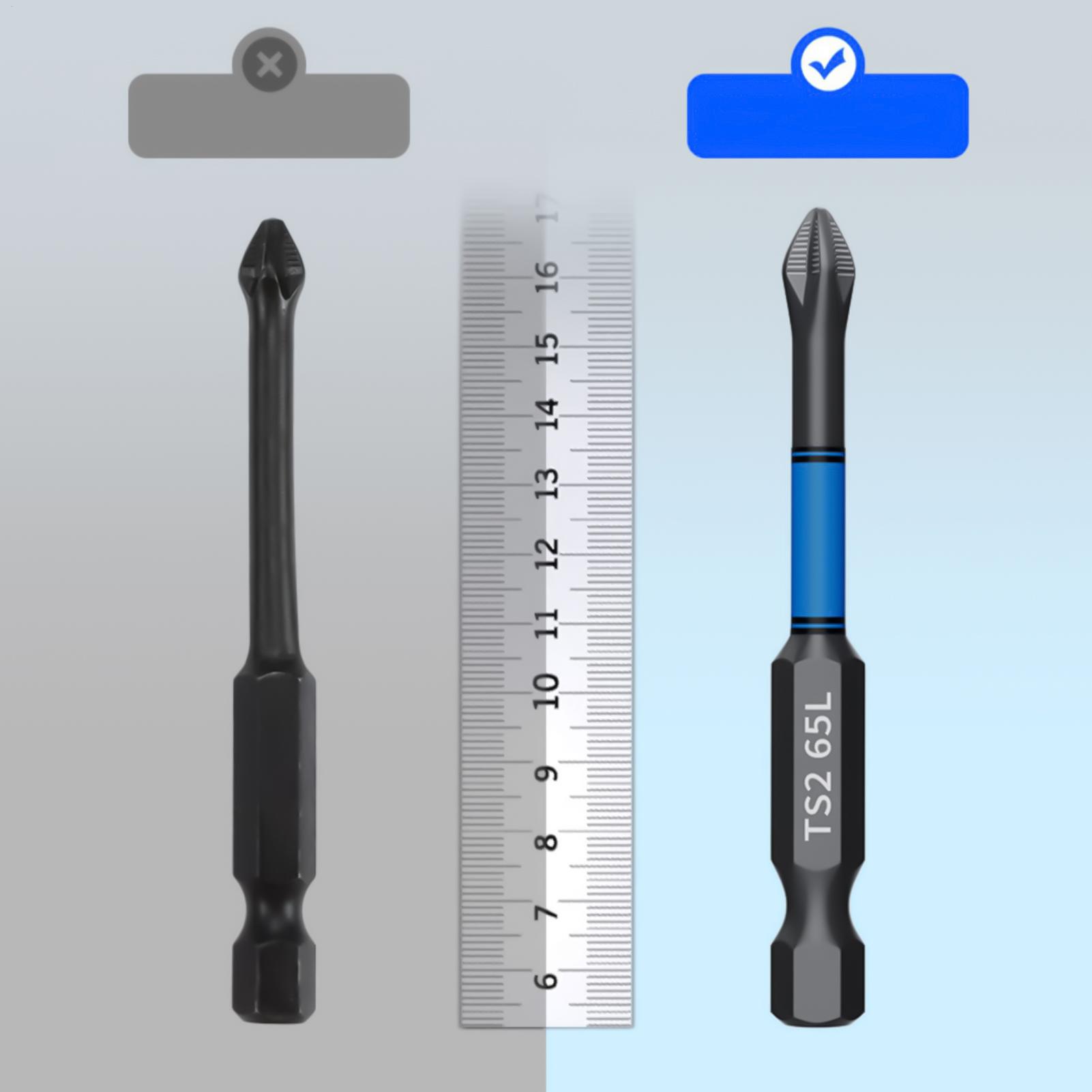 Screwdriver Set - Conjunto de brocas para furadeira, 6