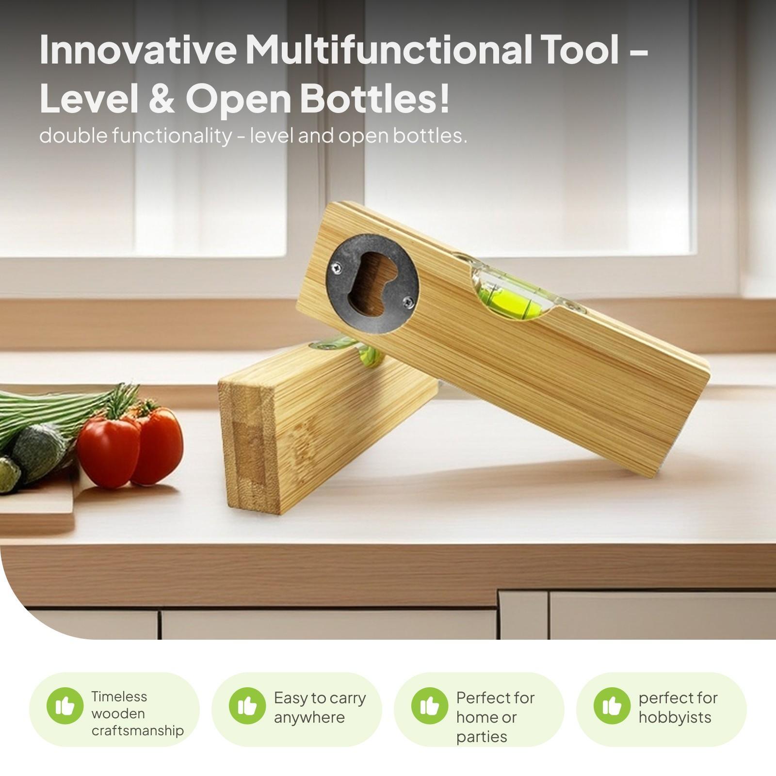 Kit 5 em 1: Abridor de Garrafa - Spirit Level avaliação e preço