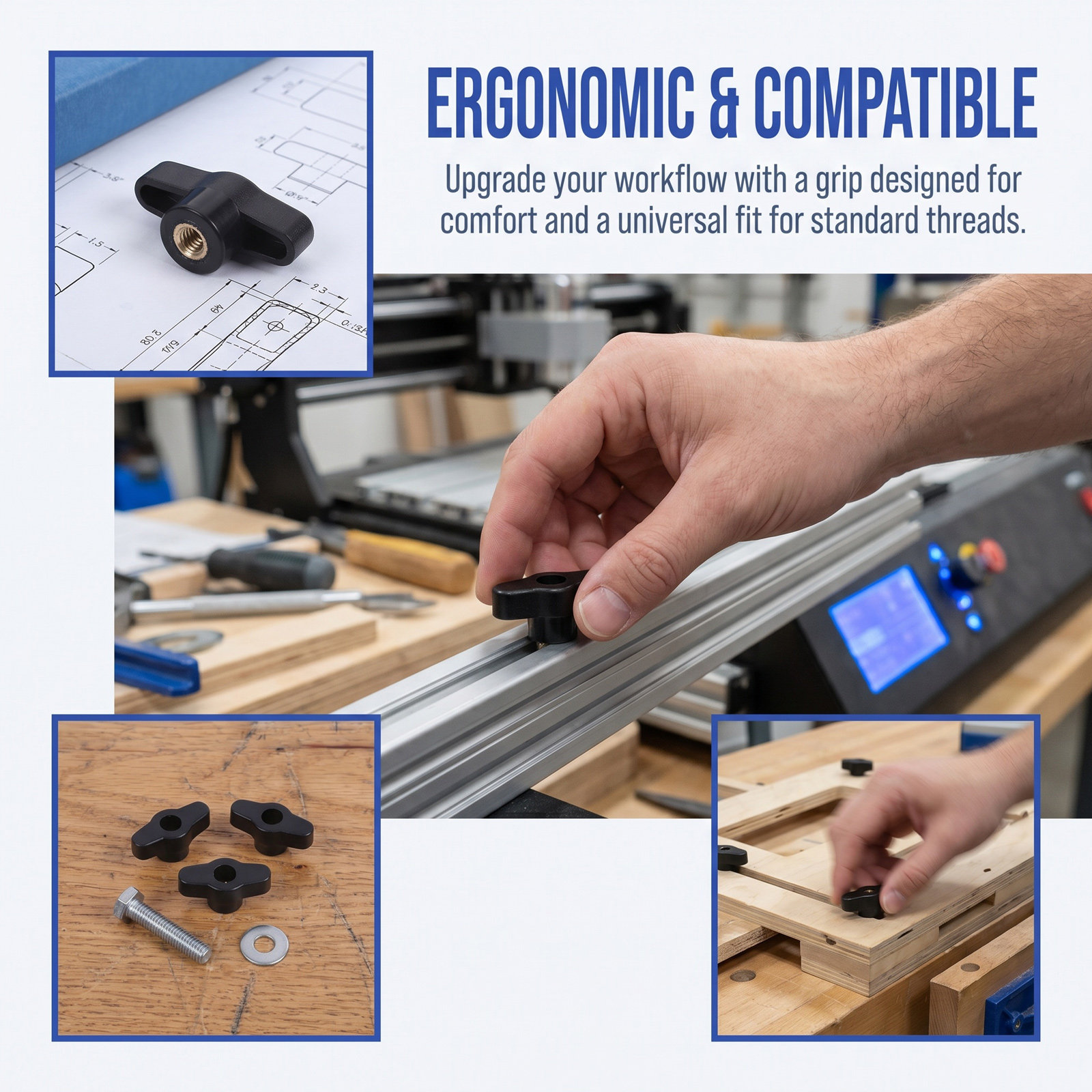 10 unidades de manípulos ergon - Drill Press avaliação e preço